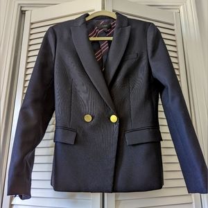 JCrew navy wool blazer (s:4)